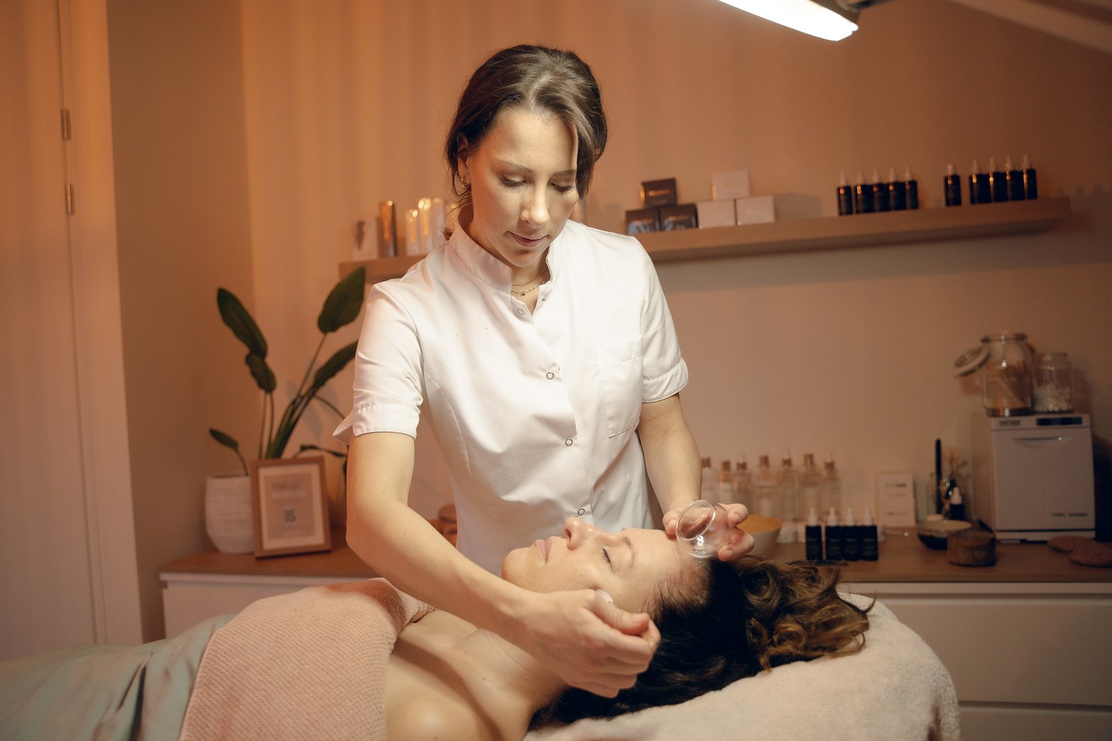 Behandeling in de salon